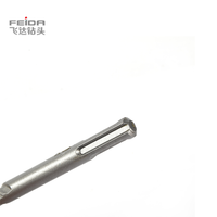 Foret à percussion FEIDA de haute qualité 5,5 mm 6 mm pour béton et maçonnerie, en acier double carbure CNC, en acier rapide, compatible SDS Plus