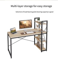 Mobilier moderne pour bureau à domicile Surface en bois Table d'ordinateur Bureau de bureau