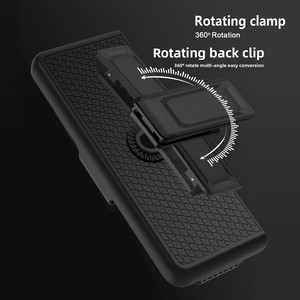 เหมาะสำหรับ Z Fold3 เคสโทรศัพท์แบบพับได้ บางเฉียบ ป้องกันรอบด้าน ดีไซน์เรียบง่าย สีพื้น - Product Image 3
