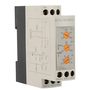 35mm din rail over/under voltage protection relay