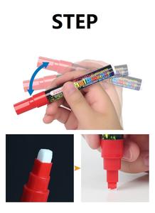 Factory Wholesale Supply 12 Color Custom Wet Erasable Liquid Chalk Marker Pen Set PAINT MARKERS <b>for</b> LED Board - Product Image 2