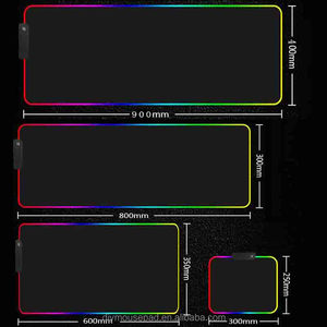 Wave Japan Art <span class=keywords><strong>RGB</strong></span> Gaming Mauspad Gamer LED-Beleuchtung USB Mouse pad Buntes rutsch festes Schreibtisch pad XXL XXL XXL <span class=keywords><strong>RGB</strong></span>-Matte - Product Image 4