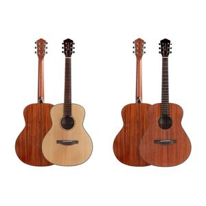 Guitarra Acústica de Viaje WaveGarden Serie Baby de 36 Pulgadas con Tapa Sólida - Product Image 4