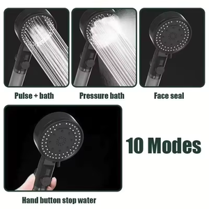 Configuration <span class=keywords><strong>de</strong></span> douche à main TopTier avec jet pressurisé et chauffage <span class=keywords><strong>de</strong></span> <span class=keywords><strong>salle</strong></span> <span class=keywords><strong>de</strong></span> <span class=keywords><strong>bain</strong></span> pour salles <span class=keywords><strong>de</strong></span> bains d'hôtel haut <span class=keywords><strong>de</strong></span> gamme - Product Image 5