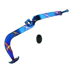 <span class=keywords><strong>Tmx</strong></span> 155 brucia il pedale del cambio del cambio delle parti del corpo del motociclo in titanio - Product Image 4