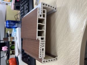 Cadre de porte WPC <span class=keywords><strong>SunnyTech</strong></span> HMF-260A au design moderne, en bois, étanche et ignifuge pour portes intérieures – Meilleures ventes - Product Image 5