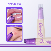 Tubes en PE pour Rouge à Lèvres, Baume à Lèvres et Gloss, Emballages Cosmétiques en Plastique avec Applicateur en Silicone – Vente Chaude du Fournisseur