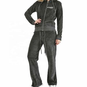 Ensemble 2 pièces pour femmes avec fermeture éclair et manches longues Vente en gros Style à la mode Survêtement pour femmes de qualité supérieure - Product Image 6