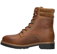 Bottines plates à lacets pour femmes, personnalisables, en cuir PU, pour un usage quotidien