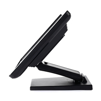 Nouvel écran tactile LCD pliable de 15 pouces 1024x768 4:3 avec écran tactile résistif, interfaces VGA//USB pour utilisation en point de vente (POS)
