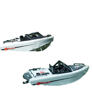 2024 New 2.4 Gam turbojet tốc độ cao đua điện Mô hình thuyền điều khiển từ xa 693 Kart thuyền với động cơ không chổi than - Product Image 1