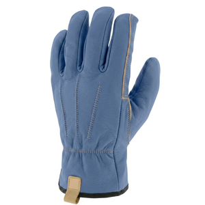 Guantes Duraderos, Flexibles y Cómodos, Guantes de Cuero Premium para Almacenes Industriales, Guantes de Trabajo de Seguridad de Piel de Vaca Genuina - Product Image 2
