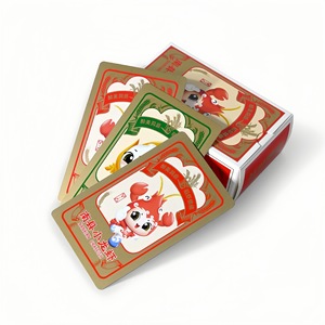 Cartes à jouer personnalisées 57x87mm en papier couché, coins arrondis, pour jeux d'échecs, jeux de cartes, publicité, cadeaux promotionnels - Product Image 2