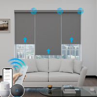 Persianas Enrollables Automáticas de Aluminio con Control por WiFi y Aplicación Google, Motorizadas, Opacas