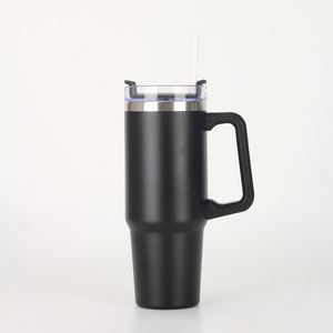 20oz 30oz Stainless Steel Vacuum Insulated Outdoor Tumbler <b>Double</b> <b>Wall</b> Car <b>Cup</b> With Handle Straw - Product Image 6