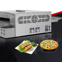 Itop — four à Pizza électrique complet avec Double couche, 32 pouces, appareil Commercial à Pizza