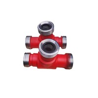Raccord en T intégré API 6A Fig. 1002 2"-4" 10000 psi haute/basse pression à souder/fileté pour utilisation en pipeline pétrolier