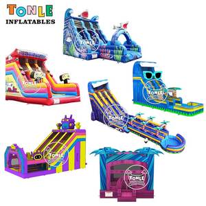 2026 TONLE Saldi di Liquidazione: Scivolo Acquatico Gonfiabile Commerciale, Castello Gonfiabile, Giochi con Percorso a Ostacoli per Bambini in Vendita - Product Image 6