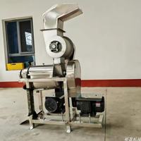 Hoge Efficiëntie Gemotoriseerde Fruit- en Groentepers Industriële Verse Sap Persmachine Hoge Productiviteit 10000kg/u