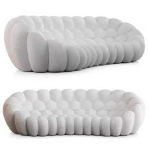 Sofá de Tela de Forma Irregular Creativa, Sofá Burbuja Minimalista de Lujo para Sala de Estar de Diseño, Estudio y Espacios Interiores de Alta Gama - Product Image 5