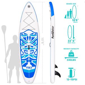 FUNWATER – planche de <span class=keywords><strong>Paddle</strong></span> OEM, planche de surf gonflable, planche de <span class=keywords><strong>Paddle</strong></span> souple, stand-up, planche de <span class=keywords><strong>Paddle</strong></span>, planche gonflable - Product Image 2