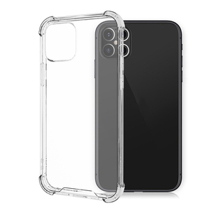 Coque de téléphone transparente en TPU antichoc pour <span class=keywords><strong>iPhone</strong></span> 12 Pro Max <span class=keywords><strong>13</strong></span> 14 15 16 17, protection des coins de 1,5 mm - Product Image 1