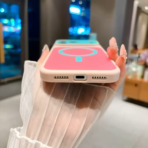 For iPhone 17 Pro Max Case Candy Color Block Large View <b>Window</b> New Premium Protective <b>Cover</b> compatible with iPhone 16 15 - Product Image 2