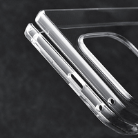 Coque de téléphone rigide transparente en PC pour Google Pixel 9 Pro Fold, coque de protection transparente pour téléphone portable Google Pixel 10 Pro Fold