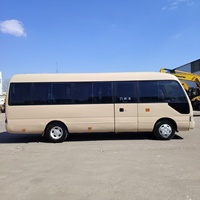 Toyota Coaster d'occasion durable, 30 places, mini-bus, transmission manuelle, moteur diesel, prix abordable, voitures pour le transport