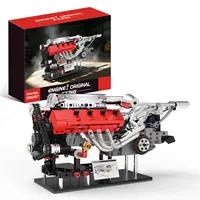 Kaiyu K96257 2026 Nuevo Modelo de Motor V8 MOC, Bloques de Construcción Mecánicos para Armar, Juguetes para Niños y Adultos, Regalos, 951 Piezas