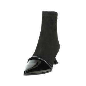 Braccialini Women's Ankle <b>Boots</b> Black Heel L58 Pointed Toe <b>Sock</b> Style - Product Image 6
