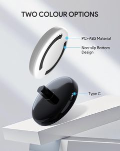 เครื่องชาร์จแปรงสีฟันไฟฟ้าแบบพกพาขนาดเล็ก USB-C ใช้ได้กับ <span class=keywords><strong>Oral</strong></span> <span class=keywords><strong>B</strong></span> <span class=keywords><strong>Pro</strong></span>/iO/D แบบเหนี่ยวนำ  ฐานชาร์จแบบพกพาขนาดเล็ก ชนิด Type C (สีดำ) - Product Image 6