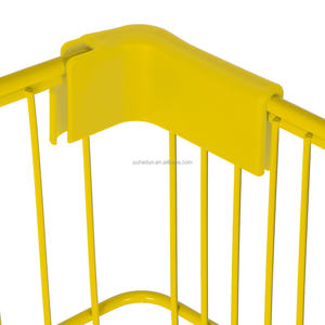 Водонепроницаемая Тележка для покупок в супермаркете с 3-дюймовым полиуретановым колесом, металлическая пластиковая конструкция и сетка для влажной среды - Product Image 4