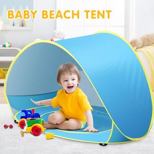 Tente <span class=keywords><strong>de</strong></span> plage pour bébé, <span class=keywords><strong>abri</strong></span> portable pop-up, protection UV, <span class=keywords><strong>abri</strong></span> solaire pour nourrissons, camping en plein air, randonnée, tente <span class=keywords><strong>de</strong></span> sécurité - Product Image 4
