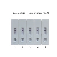 Test de grossesse précoce rapide pour le bétail, les vaches, les moutons et les chèvres, avec des résultats rapides et précis