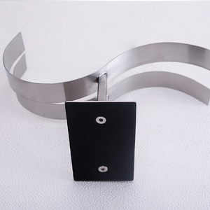 Marco de Metal de acero inoxidable para cinturón de cuero, estante de exhibición para tienda de ropa - Product Image 4