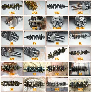 Automotive Parts Crankshaft For Toyota 2AZ 2AZFE 2AZ-FE Engine Crankshaft OEM 13401-28030 1340128030