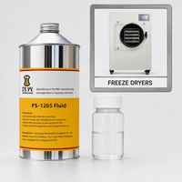 Huile Fluorosilicone Extrême Température FS-1265 pour Vannes Cryogéniques et Roulements d'Instruments de Précision