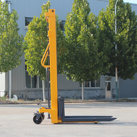 Gerbeur Électrique Essentiel pour Entrepôt, Gerbeur de Bois Électrique, Gerbeur de Palettes Électrique Mobile, Dégereuse