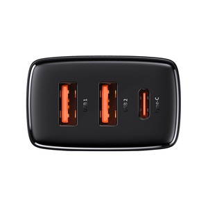 <span class=keywords><strong>Chargeur</strong></span> USB Baseus <span class=keywords><strong>30W</strong></span> QC3.0 PD3.0 Type C PD Charge rapide 3 ports <span class=keywords><strong>Chargeur</strong></span> de téléphone rapide pour <span class=keywords><strong>iPhone</strong></span> 13 <span class=keywords><strong>14</strong></span> <span class=keywords><strong>Pro</strong></span> Max Xiaomi Samsung - Product Image 4