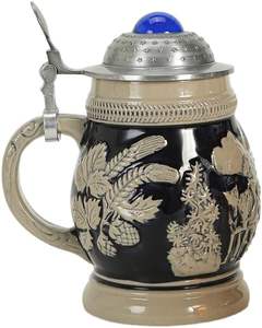 Stein de cerveza Oktoberfest de 0.6L para <span class=keywords><strong>Stanley</strong></span> Steel Alemania Bierkrug <span class=keywords><strong>vaso</strong></span> para beber <span class=keywords><strong>tapa</strong></span> de peltre caballo Portawrap <span class=keywords><strong>termo</strong></span> porcelana para - Product Image 6