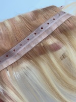 Extensions de cheveux humains en PU injecté, trame papillon, bruts, double tirage, invisibles, micro-perles, pour salon, usine OEM, vente en gros