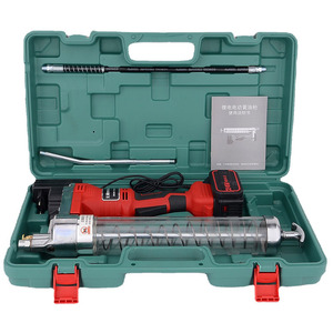 Pistolet à graisse sans fil électrique professionnel Cupler 24v mamelons de graisse alimentés par batterie pistolet à graisse automatique - Product Image 2
