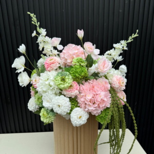 <strong>Light</strong> Pink Hanging <strong>Rice</strong> Greenery Flowers Hot Pink Centerpiece Arrangement Plants Greenery Garland Wild Flower - Product Image 1