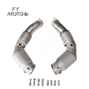 Downpipe catalysé pour <span class=keywords><strong>BMW</strong></span> X5 G05 X6 G06 X7 G07 760i V8 M60i S68 4.4L <span class=keywords><strong>2023</strong></span>+ avec bouclier thermique - Product Image 2