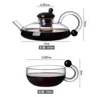 Infuseur à thé en acier inoxydable écologique avec poignée, filtre à thé en vrac en maille pour théière, accessoire de thé en stock, vente en gros, conforme aux normes de sécurité alimentaire