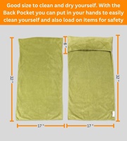 Inserto para Bolsillo Trasero para Guardar Artículos de Mano y de Fitness para Mayor Comodidad