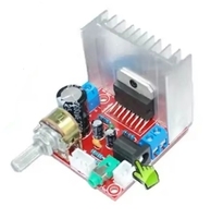 TDA7377 Kit de bricolage de carte d'amplificateur audio 2.0 carte d'amplificateur de puissance stéréo Module d'amplificateur de son à 2 canaux bricolage