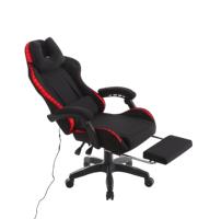 Vente d'usine - Chaise de jeu pivotante pour ordinateur PC avec éclairage LED RGB, chaise de jeu pour ordinateur PC avec éclairage LED, chaise de course LED pour e-sport avec appuie-tête à mémoire de forme