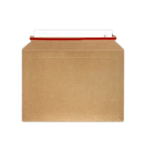 A3 ZL Peel and Seal Double Gummed Do Not Bend <strong>Brown</strong> <strong>Kraft</strong> Cardboard Mailer <strong>Envelope</strong> for Magazine Packing Recycled <strong>Envelopes</strong> - Product Image 1
